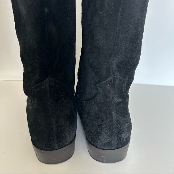 Anthropologie elysses woman’s  tall velvet boots - Picture 8 of 13